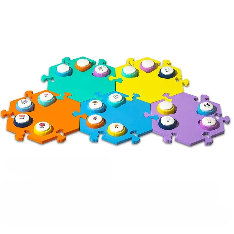 Pet Communication Buttons – Recordable Dog & Cat Training Buttons with Clicker‑Style Sound Cues