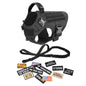 Tactical Large Dog Harness Set with Leash & Patches