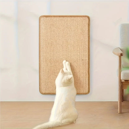 Cat Scratching Board Sturdy Wood Frame