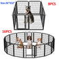 Foldable Metal Dog Playpen with Door – Heavy‑Duty Indoor/Outdoor Pet Fence for Yard, RV Camping & DIY Enclosures