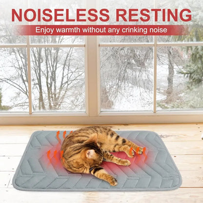 Self Warming Cat Bed Mat Self Heating Dog Pad