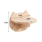 Cat Climbing Shelf Wall Mounted Four Step Stairway With Scratching Post