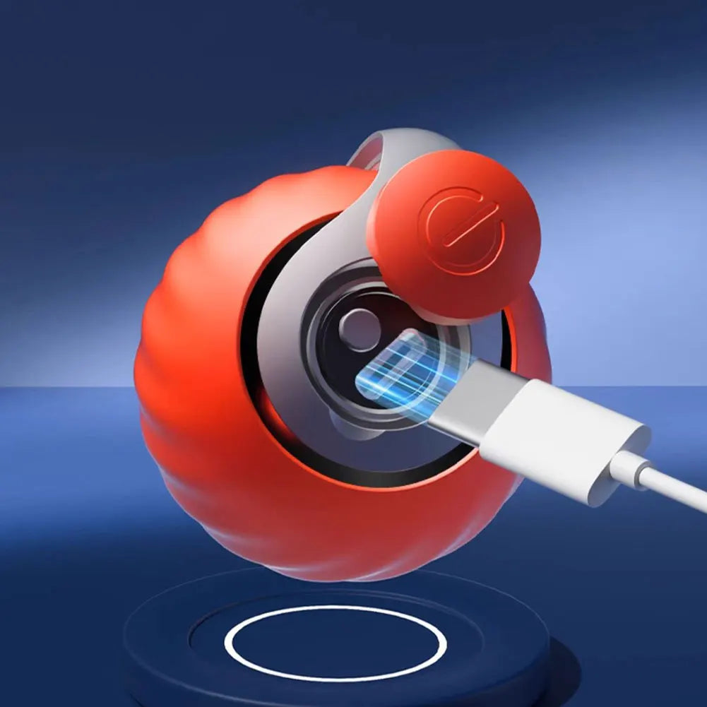 Automatic Moving Cat Toy Ball – USB‑Rechargeable Smart Interactive Ball with Speedy Tail for Active Indoor Cats