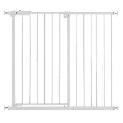 Tall Walk‑Through Safety Gate – 28/30/36" Pressure‑Mounted Pet & Child Gate with Easy‑Step Door and Wall Cups