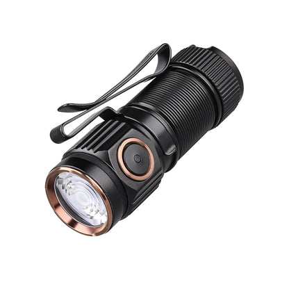 Rechargeable Mini LED Flashlight – 1000‑Lumen USB‑C EDC Torch with Magnetic Base